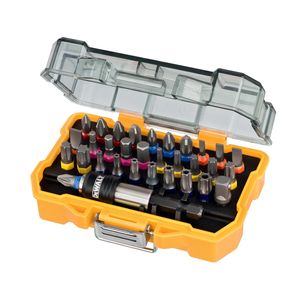 ชุดดอกไขควง Dewalt 40-60 ชิ้น เกรดอุตสาหกรรม ชุดเครื่องมือหัวไขควงแบบหลายหัว ฟิลลิปส์ และหัวแฉก - Product Image 1
