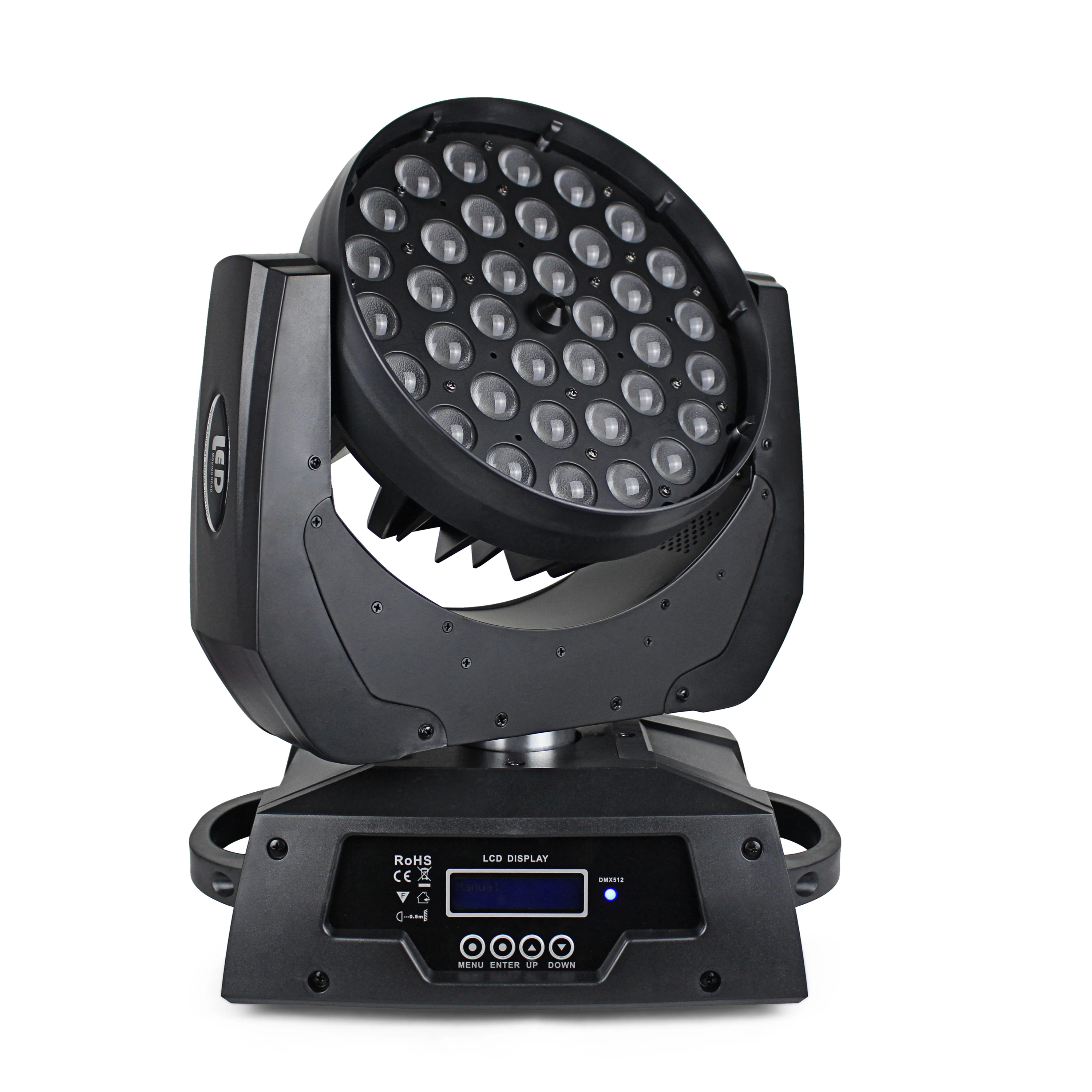 36PCS*10W RGBW 4in1 Led Bar Zoom DMX Light Moving Head Lights for Dj Disco Music Event Nightclub
