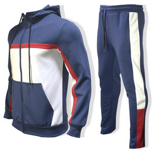 Sudadera con capucha y pantalones de manga larga de talla grande personalizada para hombre de otoño nuevo al por mayor ropa deportiva de entrenamiento para hombre - Product Image 3