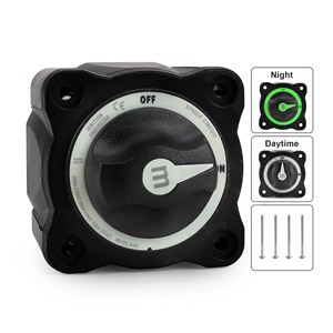 Automotive <b>Yacht</b> Power Disconnect Rotary Switch 48VDC Max 300A Single Circuit Ignition Protected - Product Image 3