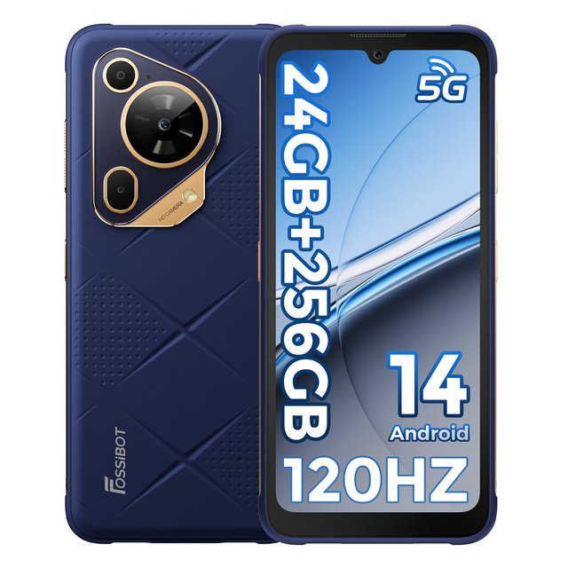 Fossibot Shock-proof Flagship Smartphone F112Pro Rugged Cellphone 5G CDMA Smartphone 8GB+256GB 50MP Beauty Camera Android Phone