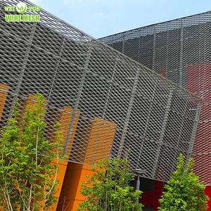 Lámina Expandida <span class=keywords><strong>de</strong></span> Aluminio con Recubrimiento en Polvo Decorativa a Bajo Precio, Malla Metálica Expandida <span class=keywords><strong>Galvanizada</strong></span> para Muro Cortina - Product Image 3