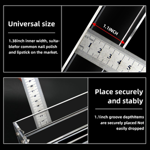 Tùy chỉnh 2/3/4/5/6 lớp Acrylic sơn móng tay hiển thị giá Kính mắt lưu trữ tinh dầu trang điểm tổ chức đứng - Product Image 4