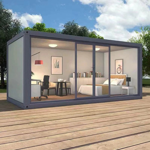 Contenedor Marítimo Modificado, Casa Rectangular Moderna para Uso de Oficina, con Instalación In Situ, Personalizado por la Fábrica de Guangzhou - Product Image 3