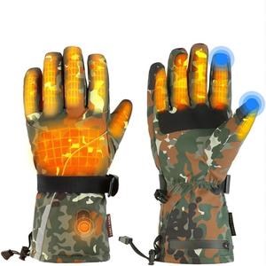 Gants chauffants rechargeables avec batterie 5000mAh, gants d'hiver imperméables pour moto, unisexes, isolés thermiquement pour adultes - Product Image 5