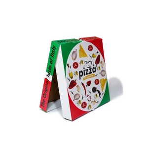 Giá thấp tùy chỉnh kích thước Logo Takeaway hộp bánh <span class=keywords><strong>Pizza</strong></span> hộp các tông sóng bao bì hộp bánh <span class=keywords><strong>pizza</strong></span> - Product Image 4