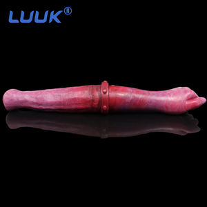 <span class=keywords><strong>LUUK</strong></span> 2022 Precio de Fábrica al por Mayor Consolador Doble de Goma para Mujeres, Dildo de Doble Extremo para Lesbianas - Product Image 3