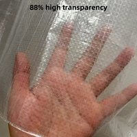 Couverture de serre tissée renforcée Film tissé transparent Imperméable Toile plastique
