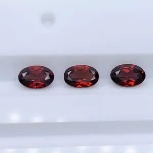 Oval Shape 4x3mm~11x9mm High Quality Faceted Natural Mozambique Gemstone Wholesale Prices Natural Garnet