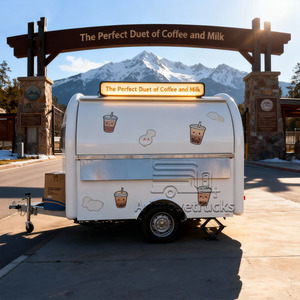 Entièrement chargé Offres Spéciales de gros Smoothie Dessert Donut Limonade Jus Milkshakes Food Truck <span class=keywords><strong>remorque</strong></span> pour la vente Usa Allemagne - Product Image 2