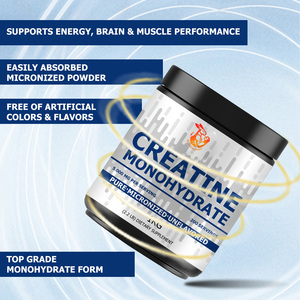 Creatina Monohidrato Micronizada en Polvo Sin Sabor para Energía Muscular, Apoyo Cerebral y Rendimiento Atlético - Product Image 3