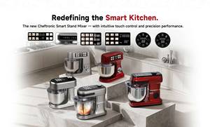 Batidora de Pedestal Cheftronic SM-A03 de 8L de Alta Resistencia, Profesional, con Sistema Planetario para Amasar Masa, para Hornear Pasteles y Pan - Product Image 6
