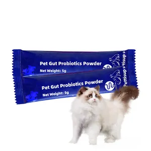 Pet Probiotics Supplements Nutrition Powder for Digestive Promote and Weight Gain for Dogs and Cats Bowel Supplement