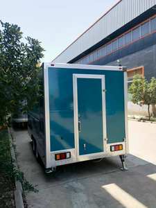 Camions de nourriture mobiles de rue bon marché pour hot-dogs, glaces et en-cas avec construction métallique à 4 roues vendus aux États-Unis - Product Image 6