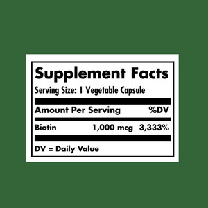 Capsules végétales de biotine OEM ODM pour la santé de la peau, des ongles et des cheveux, soutien du métabolisme énergétique, complément beauté pour femmes - Product Image 2