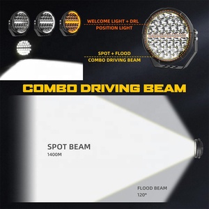 Круглые светодиодные рабочие фары, <span class=keywords><strong>9</strong></span> дюймов, 150 Вт - Product Image 4