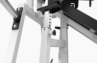 Poids libre Gym Fitness Equipment Assis Plaque Chargée Inclinaison Poitrine Presse Machine Poitrine Presse Banc