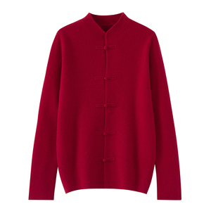 <span class=keywords><strong>Cardigan</strong></span> en <span class=keywords><strong>laine</strong></span> 100% épais pour hommes, <span class=keywords><strong>cardigan</strong></span> décontracté, chic, ultra-chaud, veste en tricot épais - Product Image 4