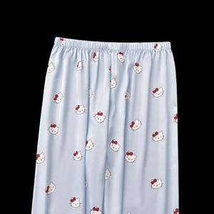 Оптовая продажа, мягкая и дышащая женская пижама из модала, Бамбуковая одежда для сна с длинными рукавами и брюками, комплект пижам - Product Image 5