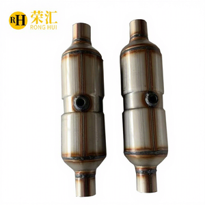 เครื่องฟอกไอเสียเชิงเร่งปฏิกิริยาแบบเชื่อมศูนย์ O2พร้อมฝาท้าย1.75 ", 2", <span class=keywords><strong>2.25</strong></span>, 2.5 ", 3",3.5 ",4" - Product Image 1