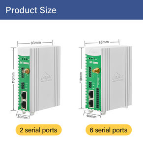 เกตเวย์ IoT สำหรับการตรวจสอบอุปกรณ์ รองรับ WIFI 4G <span class=keywords><strong>GPS</strong></span> (อุปกรณ์เสริม) 2CH หรือ 6CH RS485/RS232 Modbus to OPC UA - Product Image 5