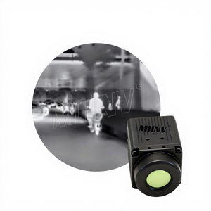 MHNV Super gran angular vista trasera del coche cámara de respaldo <span class=keywords><strong>Mini</strong></span> visión nocturna infrarroja 384x288 17μm módulo de cámara de imagen térmica del vehículo - Product Image 1