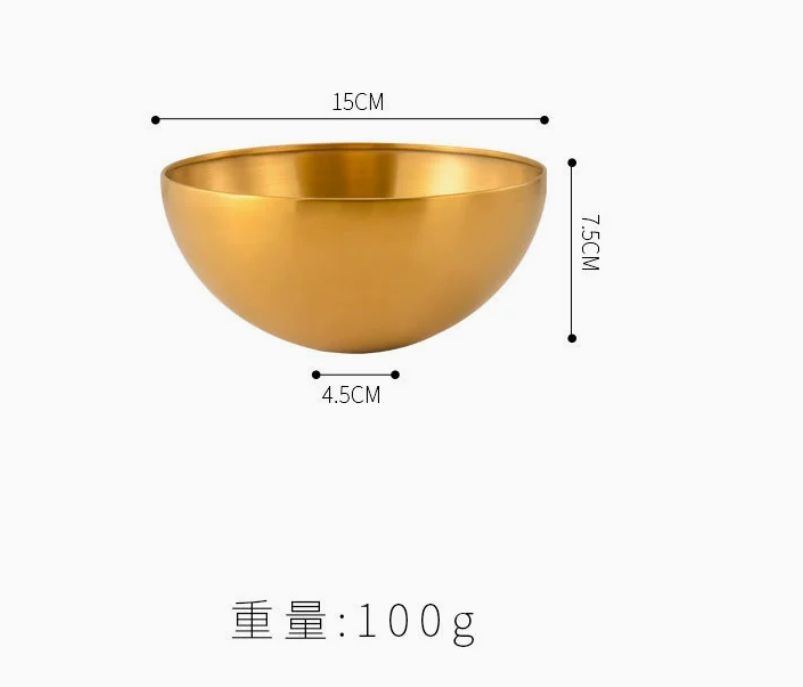 15cm gold