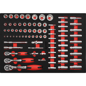 Gatmatic bàn làm việc với công cụ xe đẩy xe đẩy công cụ thiết lập hộp carton xe sửa chữa công cụ lưu trữ Tủ Ngăn Kéo Kim Loại Tùy chỉnh 233 pcs - Product Image 2