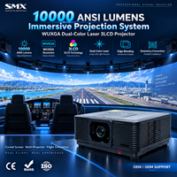 Solution de projection de simulation, projecteur laser 10000 lumens pour simulateur de vol, formation en aviation et affichage en réalité virtuelle