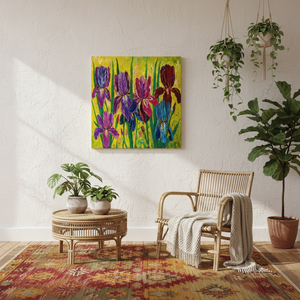 <span class=keywords><strong>ภาพ</strong></span>พิมพ์ลายดอกไม้สีสัน<span class=keywords><strong>ส</strong></span>ดใ<span class=keywords><strong>ส</strong></span>บนผ้าใบ <span class=keywords><strong>ภาพ</strong></span><span class=keywords><strong>วาด</strong></span><span class=keywords><strong>ดอก</strong></span>ทิวลิปและดอก<span class=keywords><strong>ไอ</strong></span><span class=keywords><strong>ริ</strong></span><span class=keywords><strong>ส</strong></span>แบบมีพื้นผิว<span class=keywords><strong>ส</strong></span>ำหรับตกแต่งบ้าน - Product Image 6