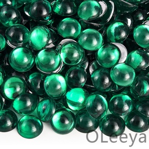 Oleeya - Cristales Acrílicos Planos de 4 mm a 30 mm, Cuentas de Cristal con Forma de Sirena para Decoración y Pintura Facial - Product Image 2
