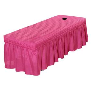 Drap de lit de massage pour salon de beauté, couvre-lit de massage, drap de lit SPA, housse complète avec jupe - Product Image 1
