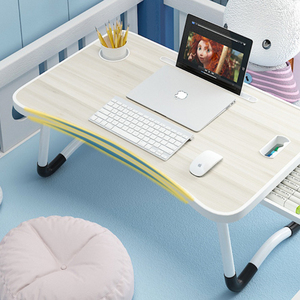 Ev küçük dizüstü bilgisayar masası katlanabilir masa yatak çok fonksiyonlu katlanır <span class=keywords><strong>Mini</strong></span> masa bilgisayar masası - Product Image 4