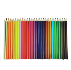 Set di matite colorate in legno naturale mini in legno personalizzato per bambini matita colorata con disegno arcobaleno - Product Image 3