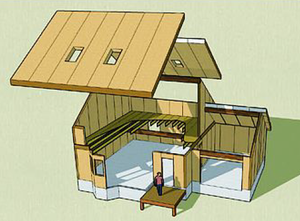 Quacent วัสดุฉนวนกันความร้อนสูง OSB หันหน้าไปทาง EPS โครงสร้างฉนวนแผง SIPs หลังคาผนัง<span class=keywords><strong>แผง</strong></span>แซนวิช - Product Image 3