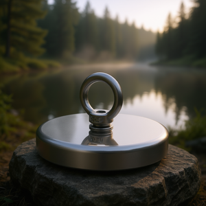 Aimant de pêche D0100HRS6R8 1300 Lbs en acier inoxydable, accessoires de chasse robustes - Product Image 2