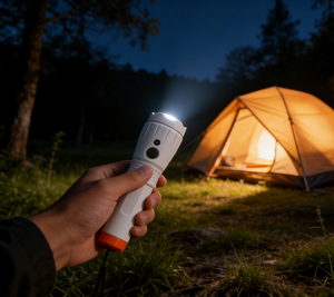 Linterna LED Recargable de Alta Potencia, 80 Lúmenes, Portátil, Táctica, de Bolsillo, para Camping - Product Image 5