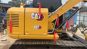 Excavatrice utilisée de CAT 307D de Caterpillar/excavatrice de chat 305 306 307 308 mini excavatrice de chenille à vendre - Product Image 4
