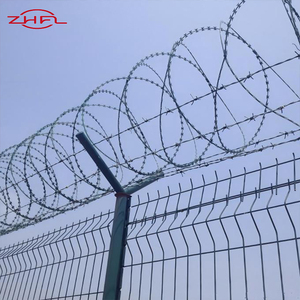 Fil barbelé en acier inoxydable 304 Longteng LT-Razor avec rasoir croisé et surface galvanisée - Product Image 5