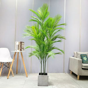 Prix de gros usine <span class=keywords><strong>Areca</strong></span> Palm <span class=keywords><strong>Dypsis</strong></span> lutescens Palmier artificiel personnalisable avec pot - Product Image 6