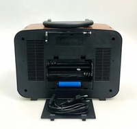 Radio portable domestique RX-BT929 fabriquée en Chine, longue portée, AM FM SW USB SD, avec cordon d'alimentation et bande en cuir portable