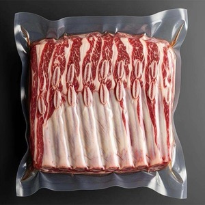 Sacs sous vide Doypack à soufflet de fond en Mylar, qualité alimentaire haute température, pour steak et poisson congelé, fabrication chinoise - Product Image 1