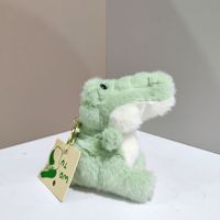 Peluches et jouets en peluche pour enfants, articles à thème alligator, porte-clés crocodile alligator