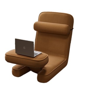 Ergonomic Tatami Chair With Backrest Comfortable Bedroom Sofa Chair For Home Office Use - Product Image 5