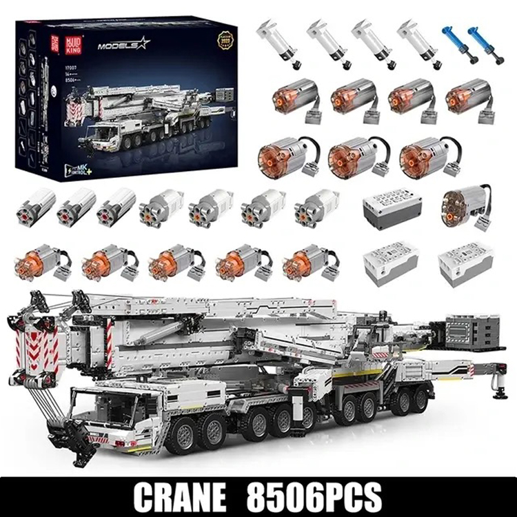 モールドキング1700717008テクニカルカーおもちゃ電動LTM11200RC