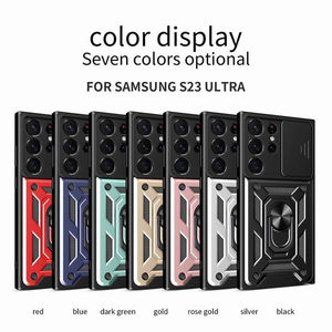 Fundas de teléfono con armadura de ventana deslizante a prueba de golpes para iPhone 15 Pro Max 14 13 <span class=keywords><strong>Mini</strong></span> 12 11 XS XR <span class=keywords><strong>Samsung</strong></span> S24 <span class=keywords><strong>Ultra</strong></span> S23 FE <span class=keywords><strong>S22</strong></span> S21 - Product Image 2