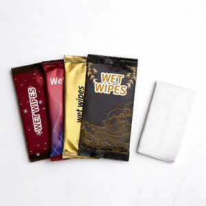 Toallitas Húmedas de Limpieza al por Mayor de Fábrica, Toallitas Húmedas Individuales <span class=keywords><strong>para</strong></span> Hoteles y Restaurantes, Toallitas Húmedas No Tejidas en Paquetes Individuales - Product Image 4