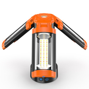 Lámpara de Camping con Trípode Ajustable de 54-164cm de Altura, Luz LED para Uso en Exteriores - Product Image 2
