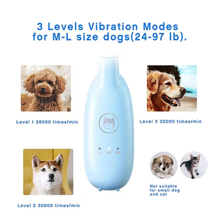 2025 OEM personnalisé nouveauté <span class=keywords><strong>brosse</strong></span> à dents électrique <span class=keywords><strong>pour</strong></span> animaux de compagnie <span class=keywords><strong>pour</strong></span> chats IPX7 étanche blanchiment des dents à poils souples - Product Image 5