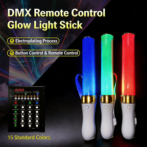 Venta al por Mayor de Lápices Luminosos LED Modernos de Material PP con Logotipo Personalizado, con Luz RGB Intermitente, Alimentados por Batería, Recuerdos para Fiestas y Festivales - Product Image 3